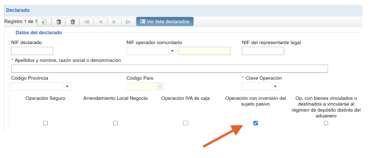 Pantalla donde se señala poner el check en la opción de