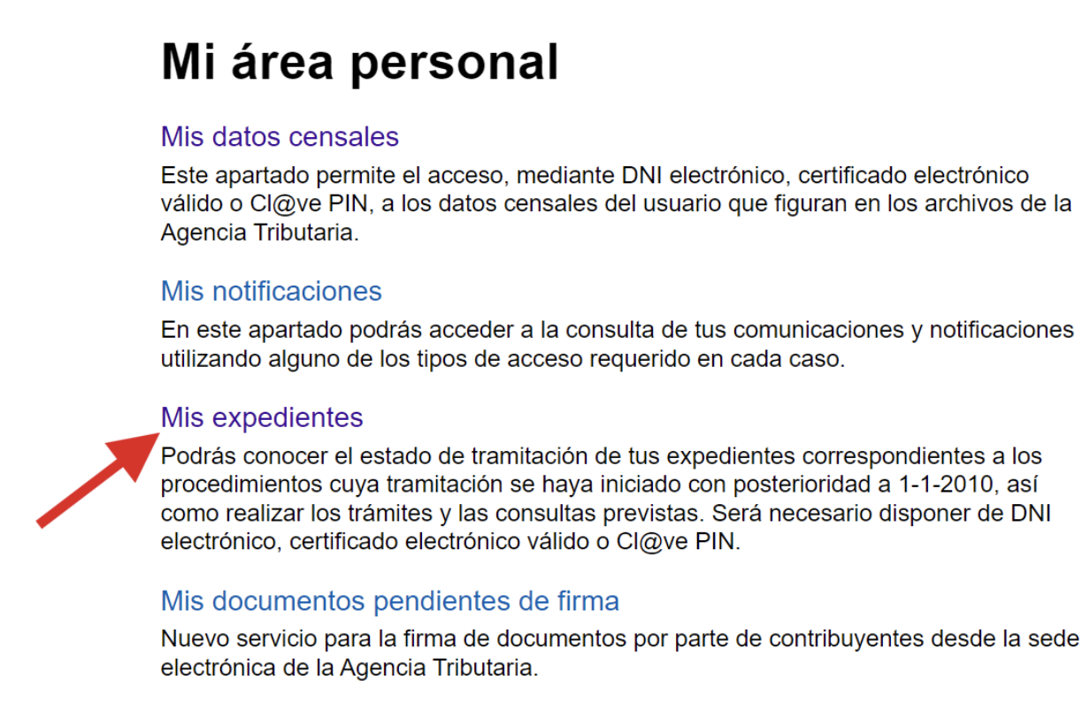 Sección de