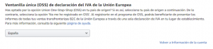 Activar oss en Amazon Seller