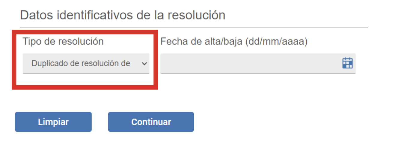 Pantalla de Importass de la seguridad social donde se señala el botón de