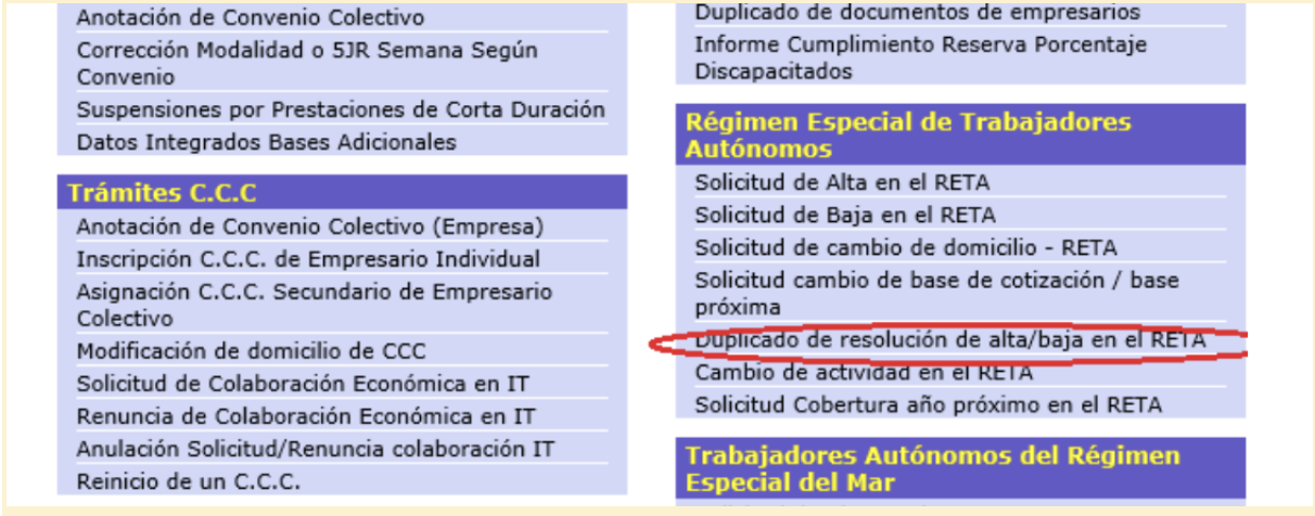 Pantalla de RED donde se señala el botón de