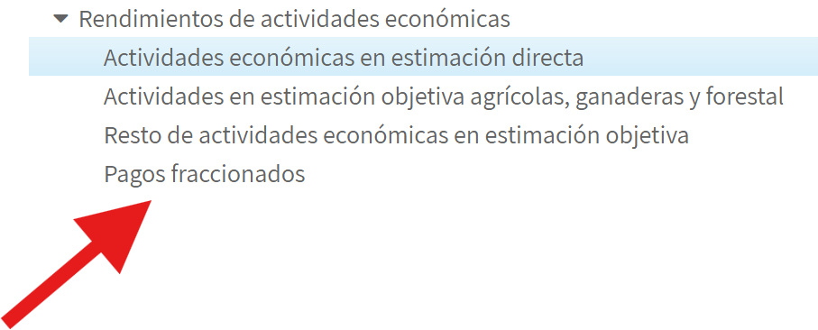 Los pagos fraccionados del IRPF (modelo 130 o 131) se declaran en tu renta.