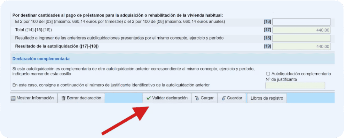 Cómo rellenar el modelo 130: validar la declaración antes de formalizar el pago